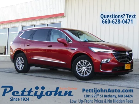 Red 2023 Buick Enclave Essence for sale in Bethany, MO