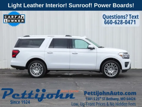 Photos of 2024 Ford Expedition Max Limited for sale in Bethany, MO at Pettijohn Auto Center