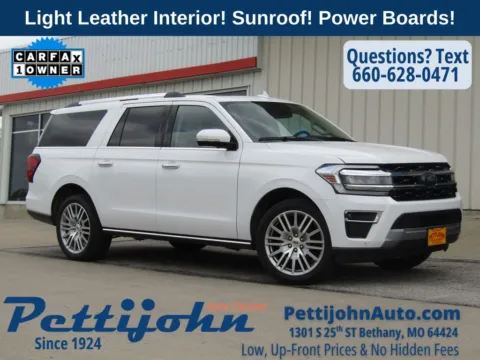 White 2024 Ford Expedition Max Limited for sale in Bethany, MO
