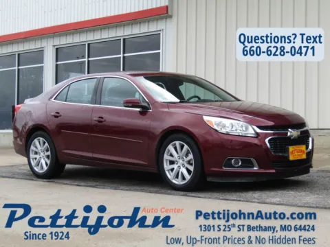 Red 2015 Chevrolet Malibu LT for sale in Bethany, MO