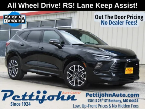 Black 2025 Chevrolet Blazer RS for sale in Bethany, MO