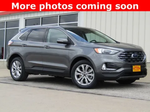 Gray 2023 Ford Edge Titanium for sale in Bethany, MO