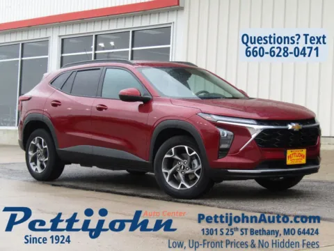 Red 2025 Chevrolet Trax LT for sale in Bethany, MO