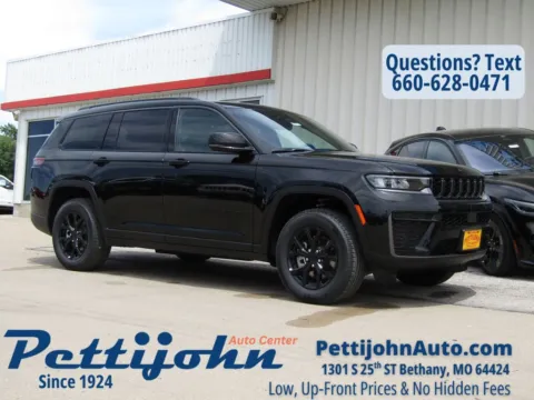 Black 2026 Jeep Grand Cherokee L Altitude for sale in Bethany, MO