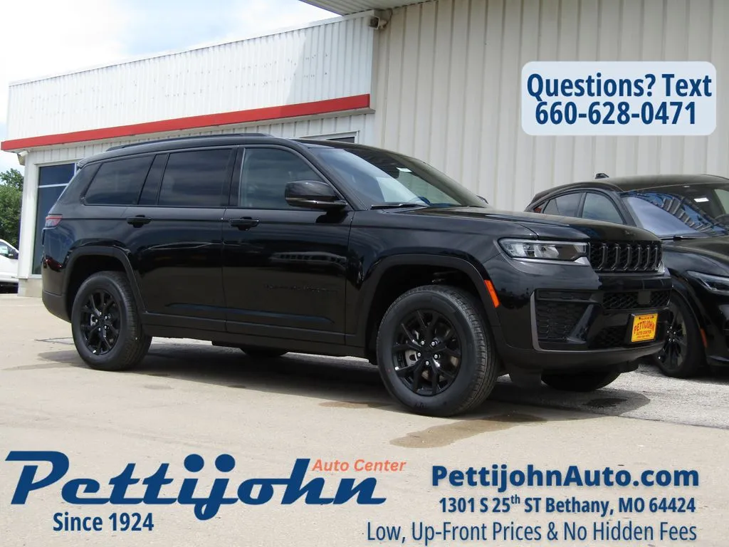 Black 2026 Jeep Grand Cherokee L Laredo for sale in Bethany, MO