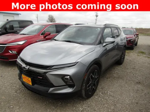 Gray 2024 Chevrolet Blazer RS for sale in Bethany, MO