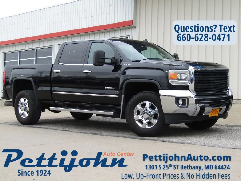 Used 2015 GMC Sierra 2500HD SLT with VIN 1GT12ZE85FF107469 for sale in Kansas City