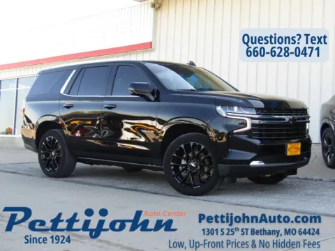 Black 2022 Chevrolet Tahoe LT for sale in Bethany, MO