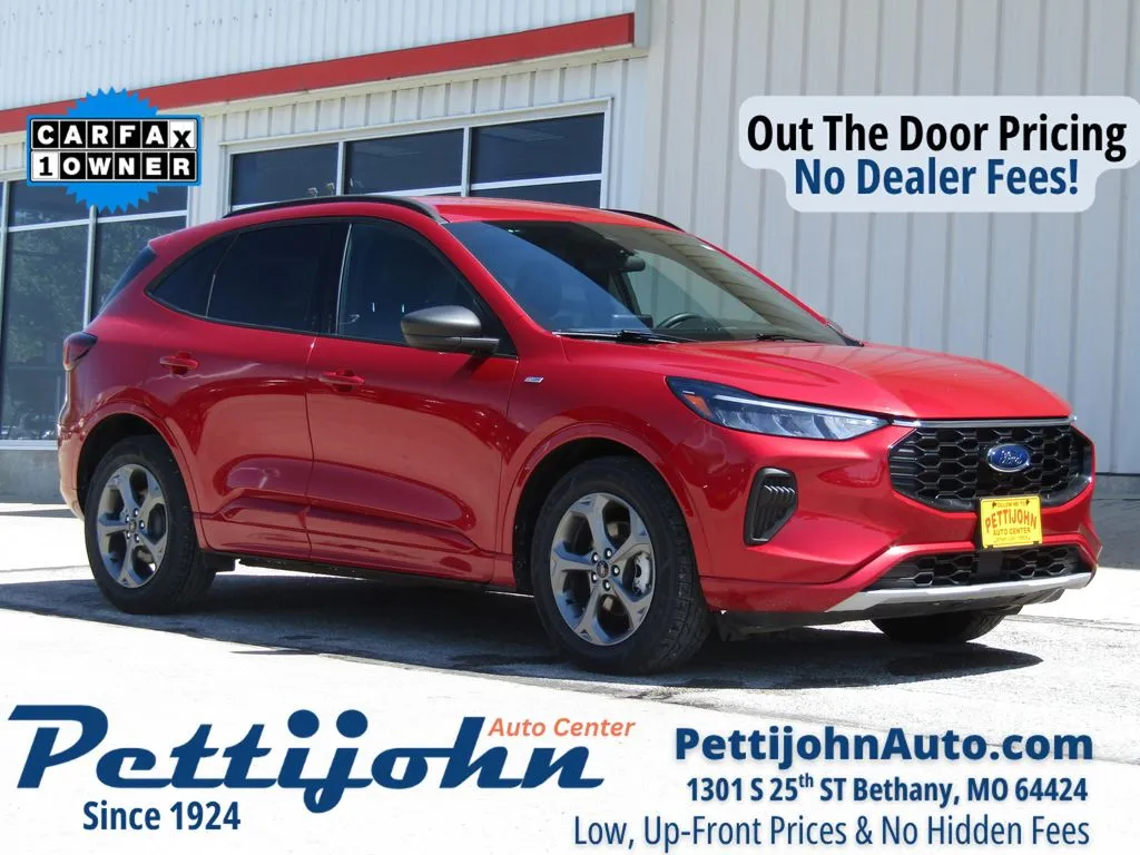Red 2024 Ford Escape ST-Line for sale in Bethany, MO