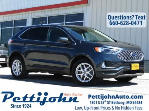 Blue 2024 Ford Edge SEL for sale in Bethany, MO