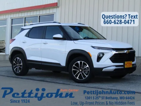 White 2024 Chevrolet TrailBlazer LT for sale in Bethany, MO