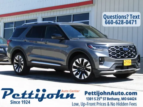Gray 2025 Ford Explorer Platinum for sale in Bethany, MO
