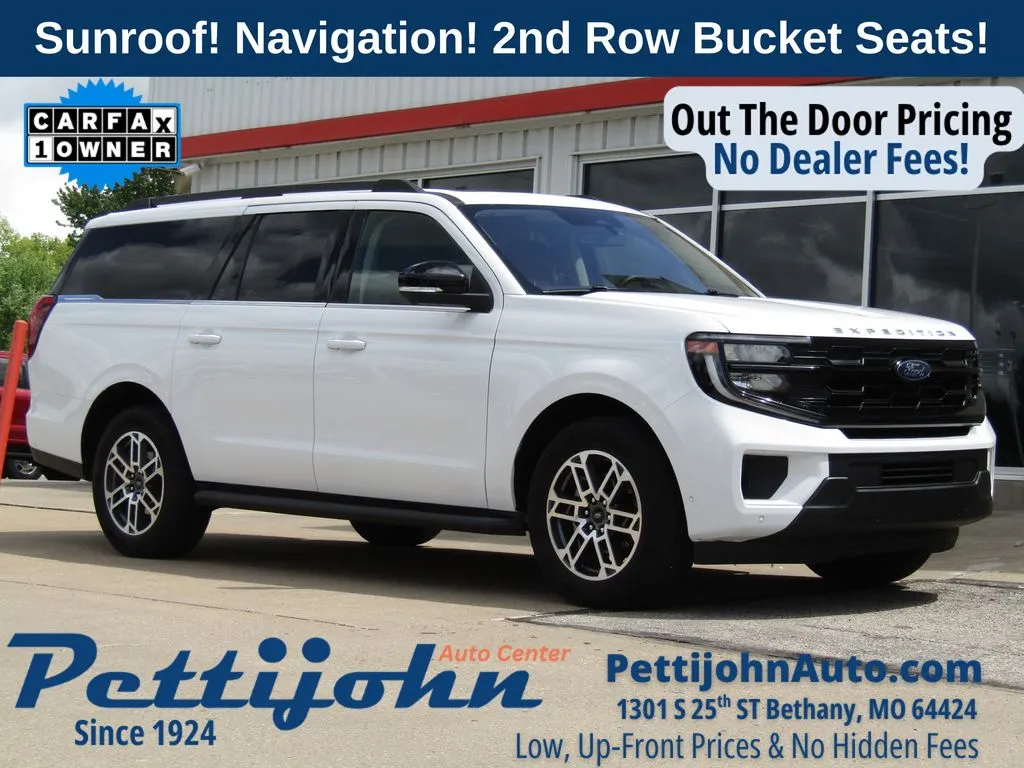 Used 2025 Ford Expedition Active with VIN 1FMJK1J86SEA18206 for sale in Kansas City