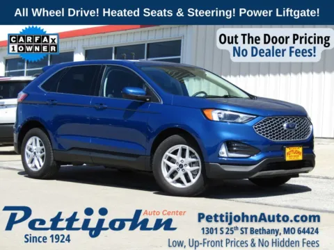 Blue 2024 Ford Edge SEL for sale in Bethany, MO