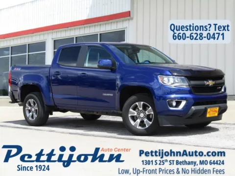 Blue 2016 Chevrolet Colorado Z71 for sale in Bethany, MO