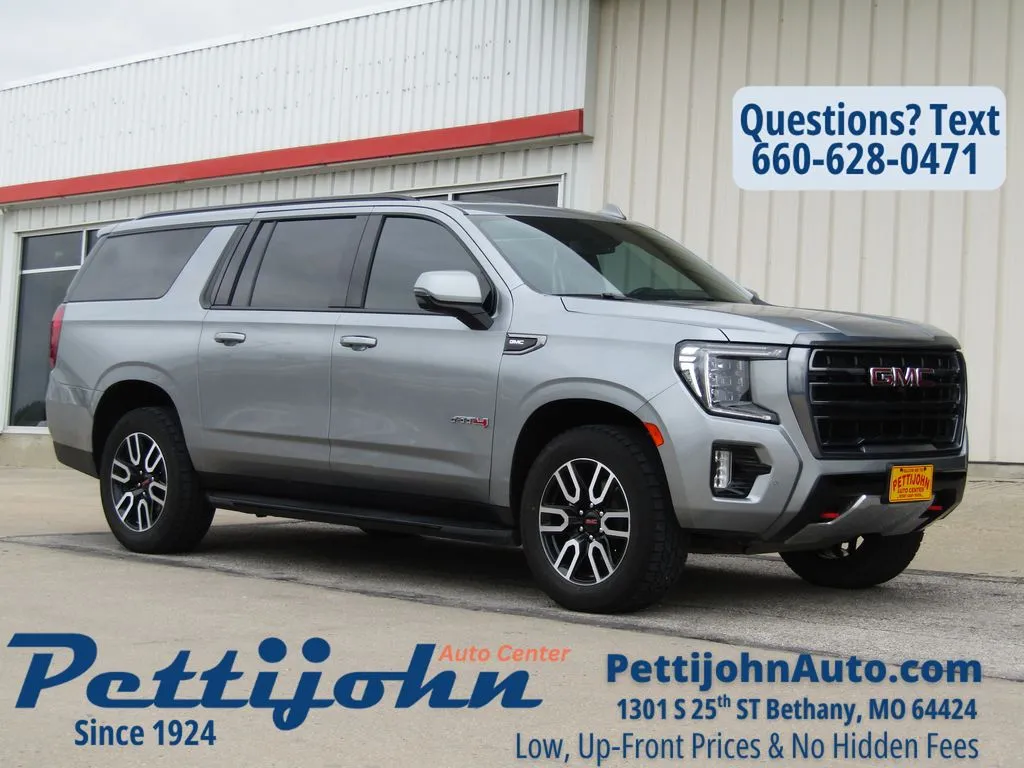 Used 2024 GMC Yukon XL AT4 with VIN 1GKS2HKL9RR228956 for sale in Kansas City