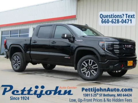 Black 2026 GMC Sierra 1500 AT4 for sale in Bethany, MO