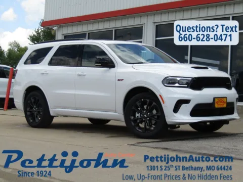 White 2026 Dodge Durango GT Plus for sale in Bethany, MO