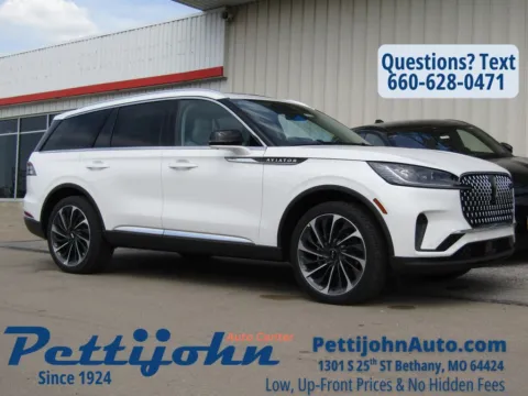 White 2026 Lincoln Aviator Reserve for sale in Bethany, MO