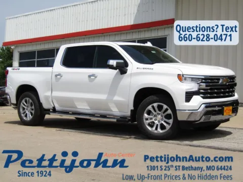 White 2026 Chevrolet Silverado 1500 LTZ for sale in Bethany, MO