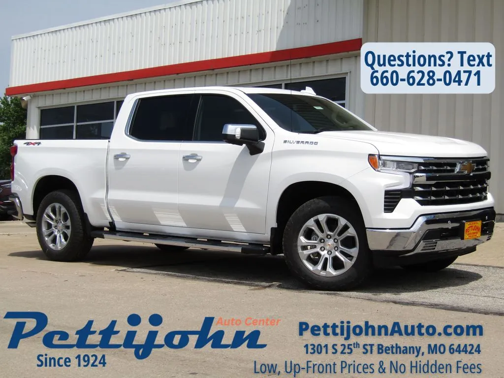 White 2026 Chevrolet Silverado 1500 LTZ for sale in Bethany, MO