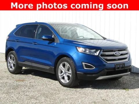Gray 2018 Ford Edge Titanium for sale in Bethany, MO