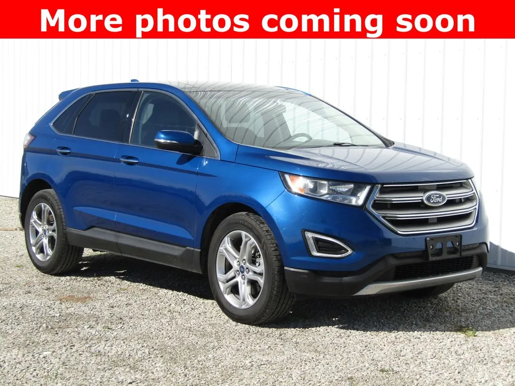 Gray 2018 Ford Edge Titanium for sale in Bethany, MO