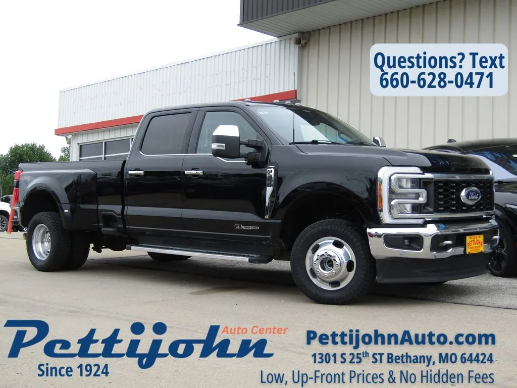Black 2023 Ford F-350SD Lariat for sale in Bethany, MO