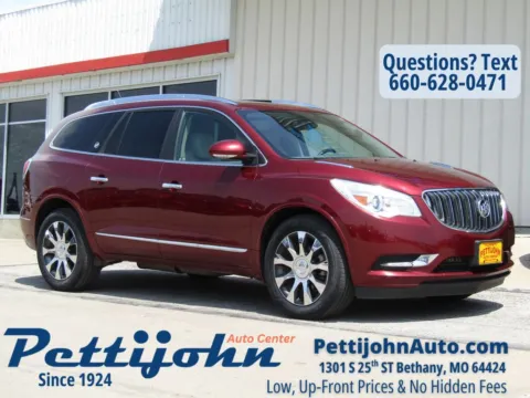 Red 2017 Buick Enclave Premium Group for sale in Bethany, MO