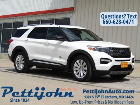 White 2023 Ford Explorer King Ranch for sale in Bethany, MO