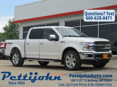 White 2018 Ford F-150 Lariat for sale in Bethany, MO