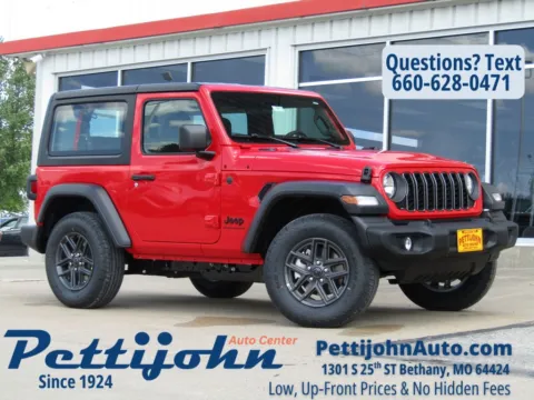 Red 2026 Jeep Wrangler Sport for sale in Bethany, MO
