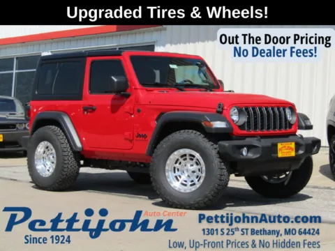 Red 2026 Jeep Wrangler Sport for sale in Bethany, MO
