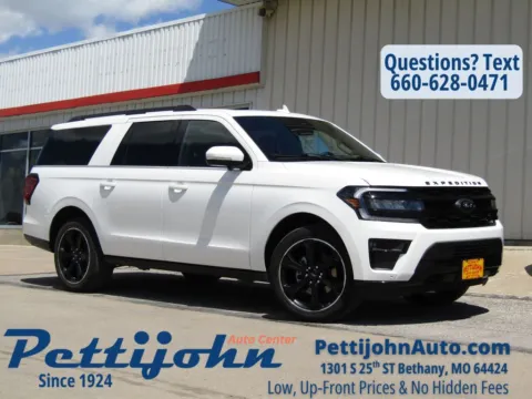 White 2022 Ford Expedition Max Limited for sale in Bethany, MO