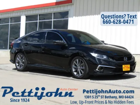Black 2021 Honda Civic EX for sale in Bethany, MO