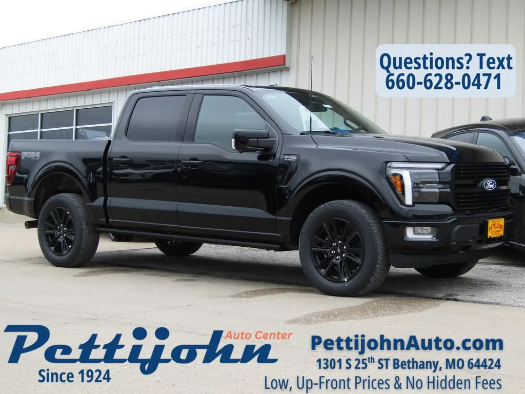 Black 2026 Ford F-150 Platinum for sale in Bethany, MO