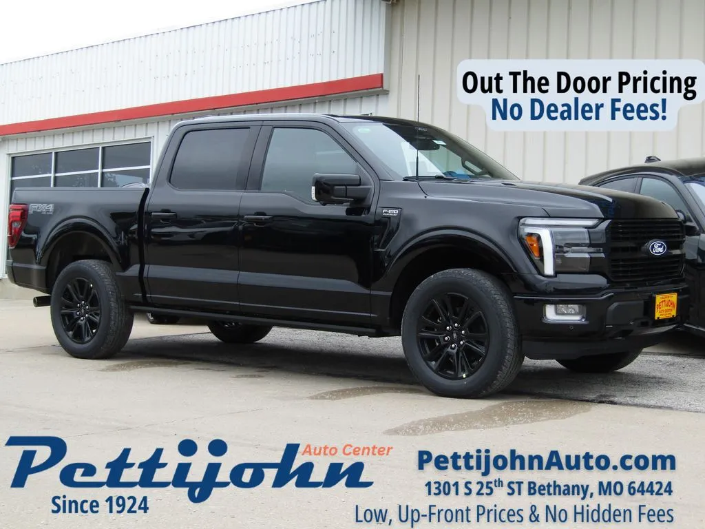 Black 2026 Ford F-150 Platinum for sale in Bethany, MO
