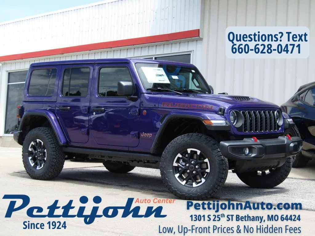 Purple 2026 Jeep Wrangler Rubicon for sale in Bethany, MO