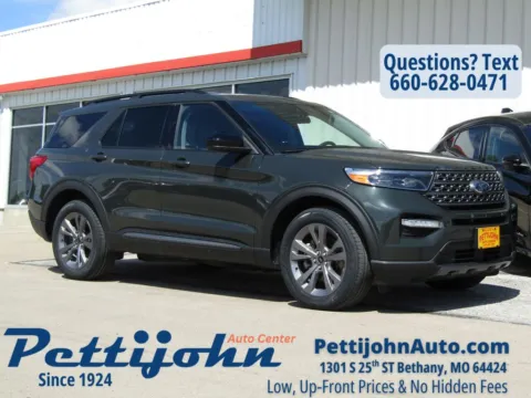 Green 2022 Ford Explorer XLT for sale in Bethany, MO