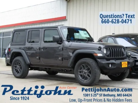 Gray 2026 Jeep Wrangler Sport RHD for sale in Bethany, MO