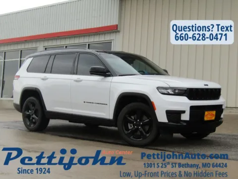 White 2024 Jeep Grand Cherokee L Altitude X for sale in Bethany, MO