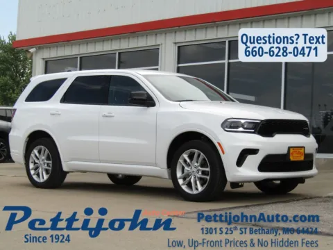 White 2026 Dodge Durango GT for sale in Bethany, MO