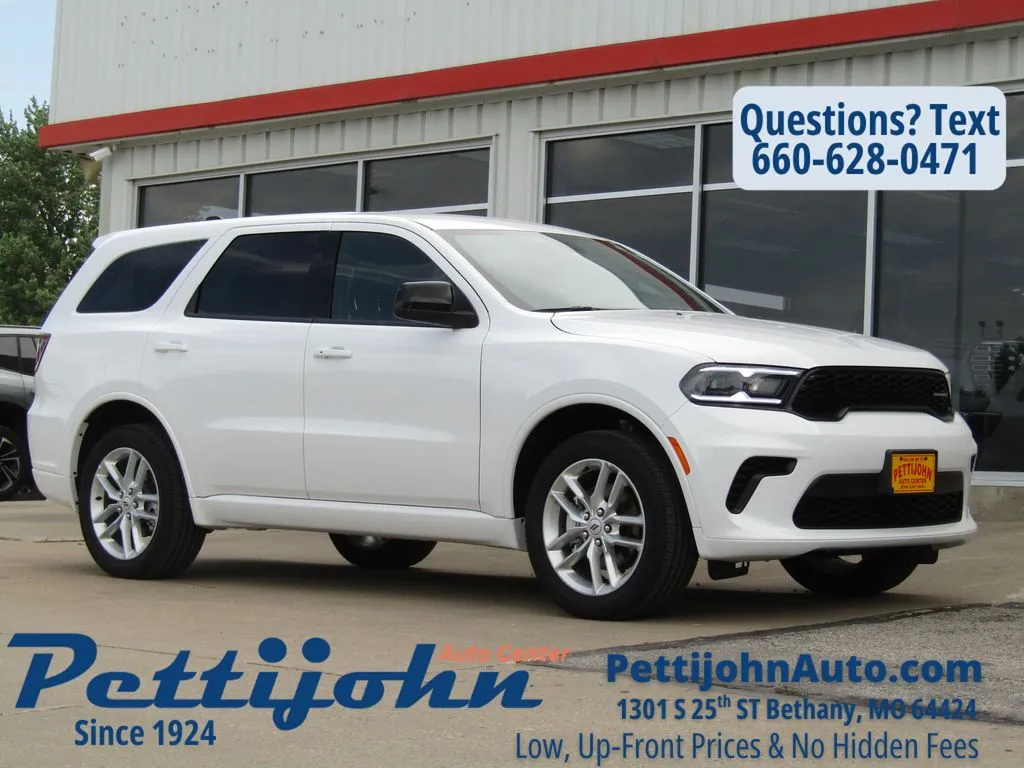 White 2026 Dodge Durango GT for sale in Bethany, MO