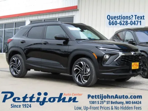 Black 2026 Chevrolet TrailBlazer RS for sale in Bethany, MO