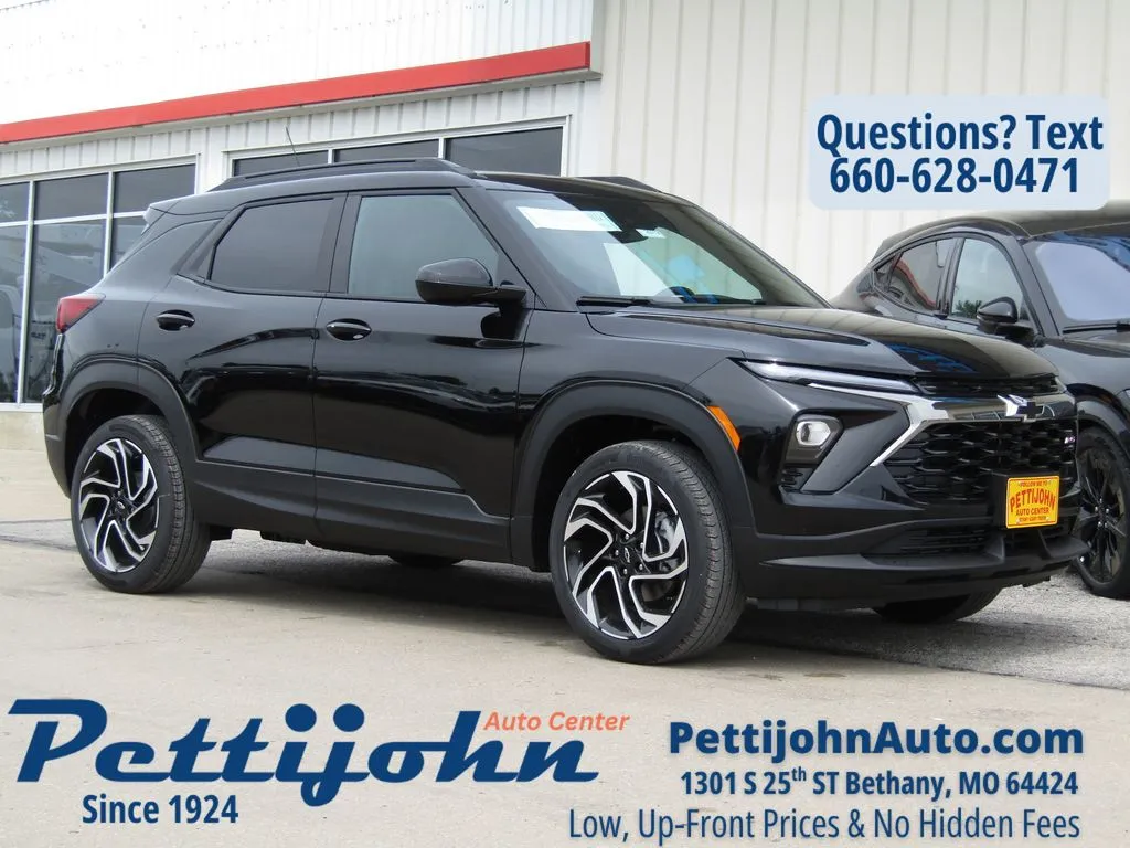 Black 2026 Chevrolet TrailBlazer RS for sale in Bethany, MO