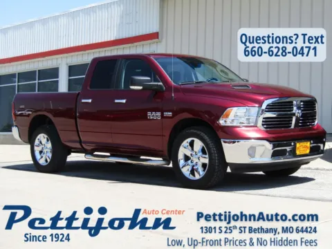 Red 2017 Ram 1500 Big Horn for sale in Bethany, MO