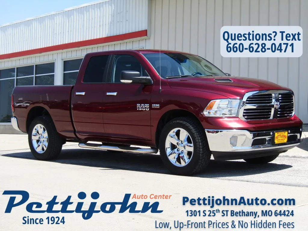 Red 2017 Ram 1500 Big Horn for sale in Bethany, MO