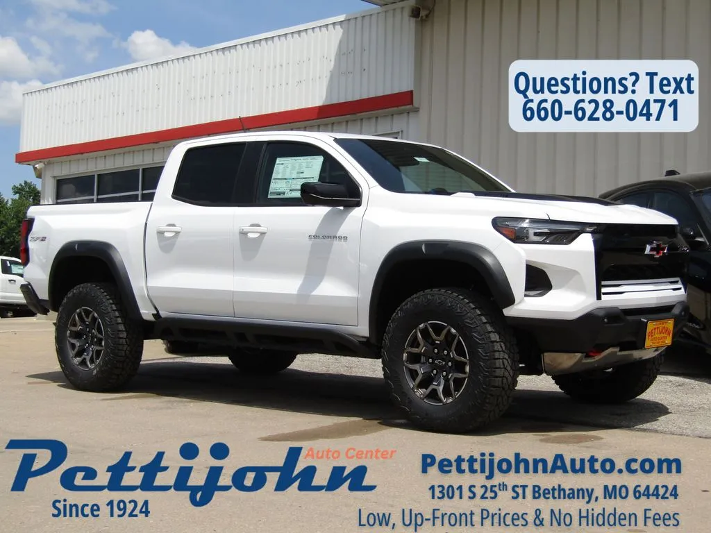 White 2026 Chevrolet Colorado ZR2 for sale in Bethany, MO