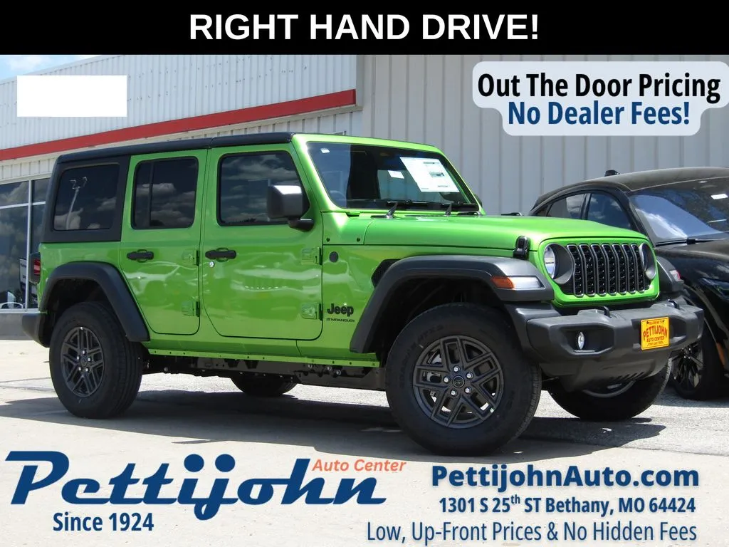Green 2026 Jeep Wrangler Sport RHD for sale in Bethany, MO