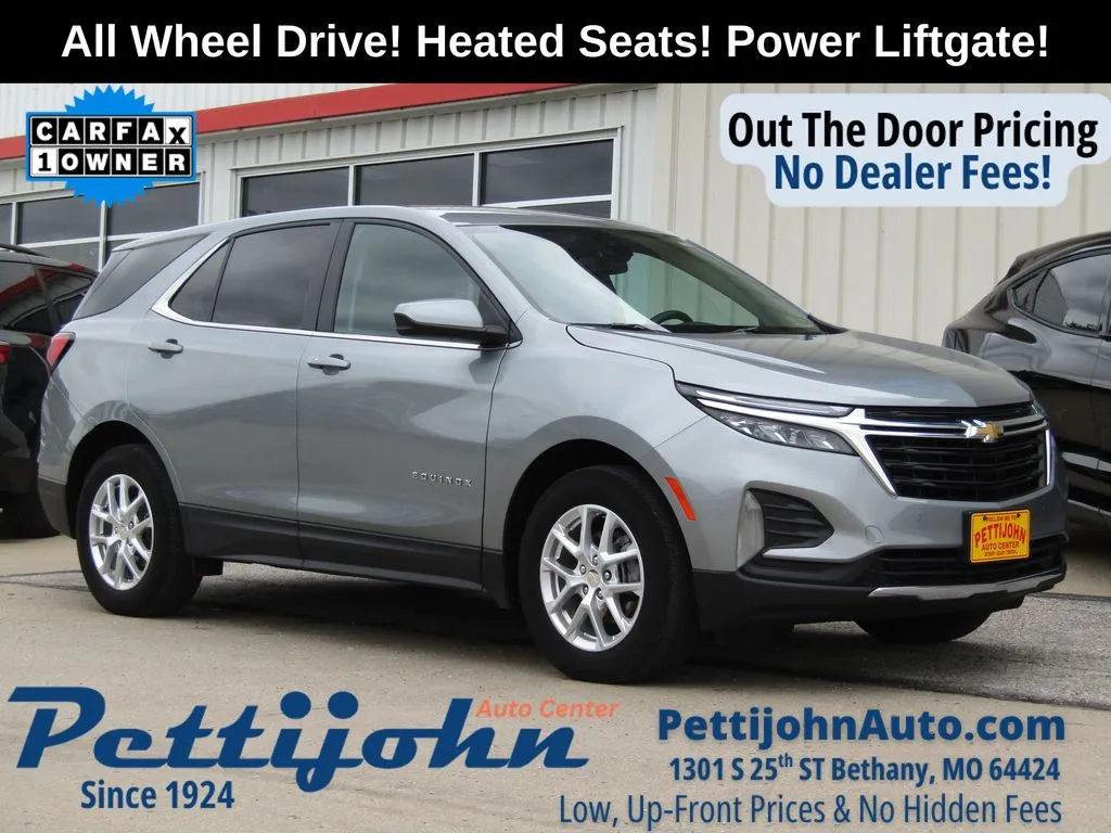 Gray 2024 Chevrolet Equinox LT for sale in Bethany, MO
